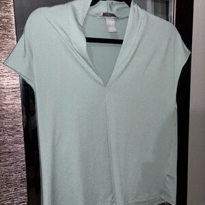 H&M Soft Mint Blouse
